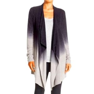 Barefoot Dreams Cozy Ombre Waterfall Cardigan Chic Lite Calypso S/M